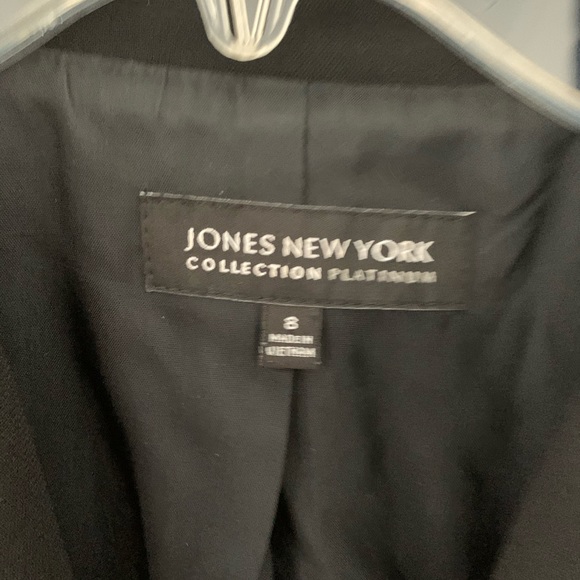 Black blazer Jones size 8 - Picture 2 of 3
